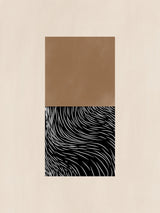 White Wave Art No.1 Poster och Canvastavla