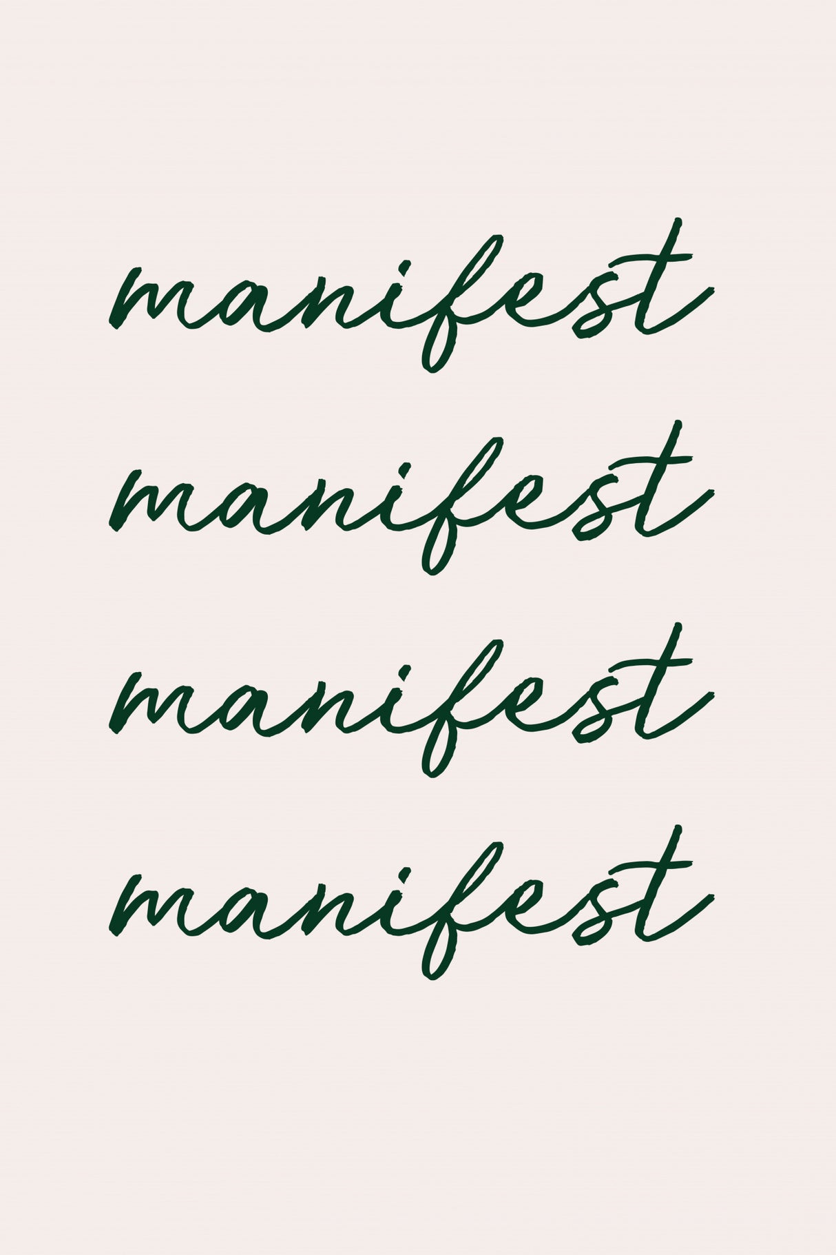 Manifestgreen Ratio2x3 Poster och Canvastavla