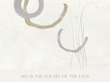 Artisthepoetryoftheeyes Poster och Canvastavla