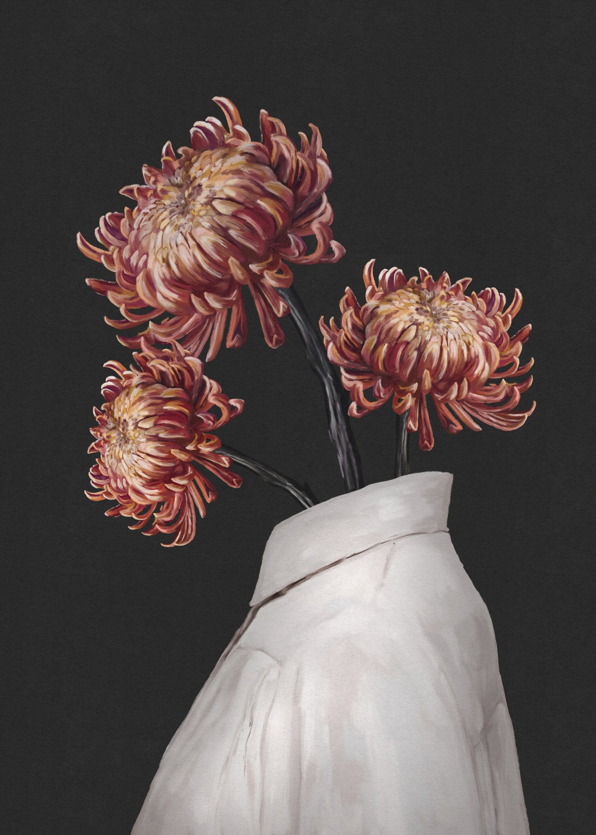 In Bloom (dark) Poster och Canvastavla