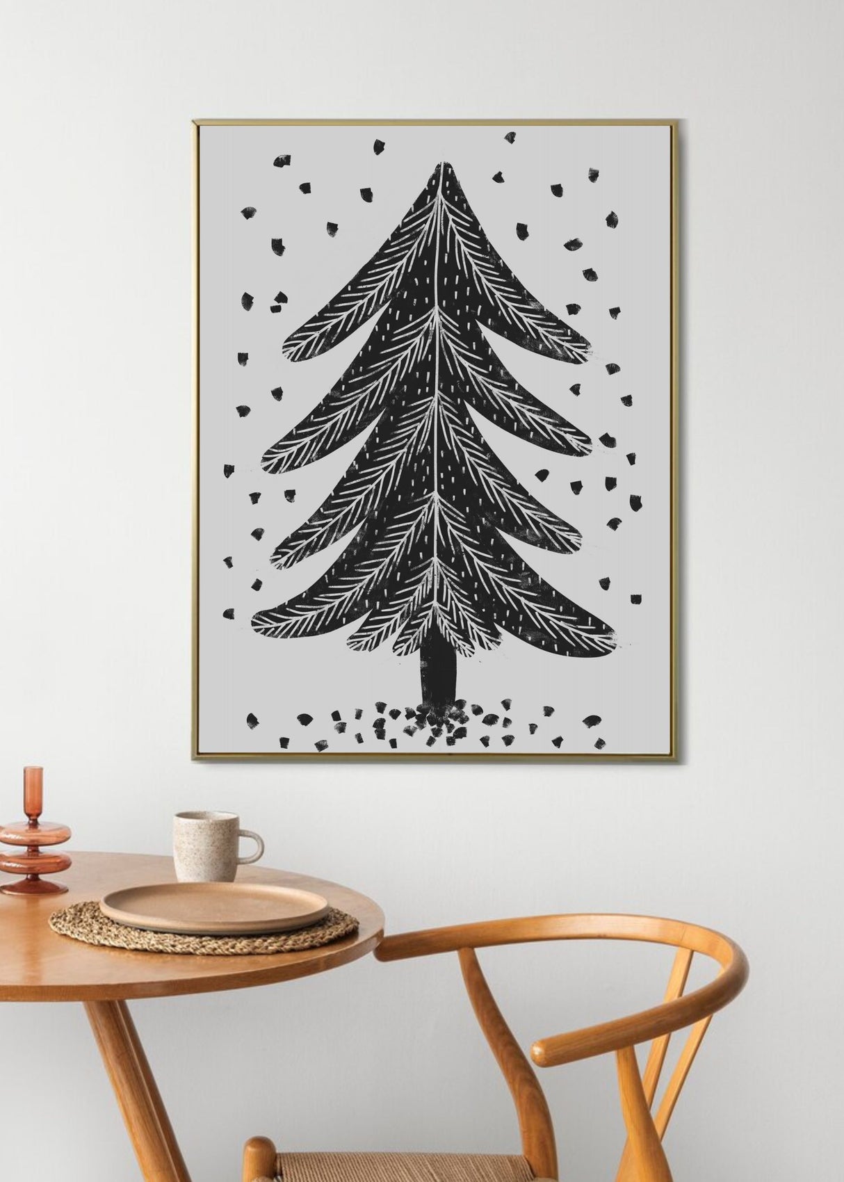 Pine Tree Poster och Canvastavla