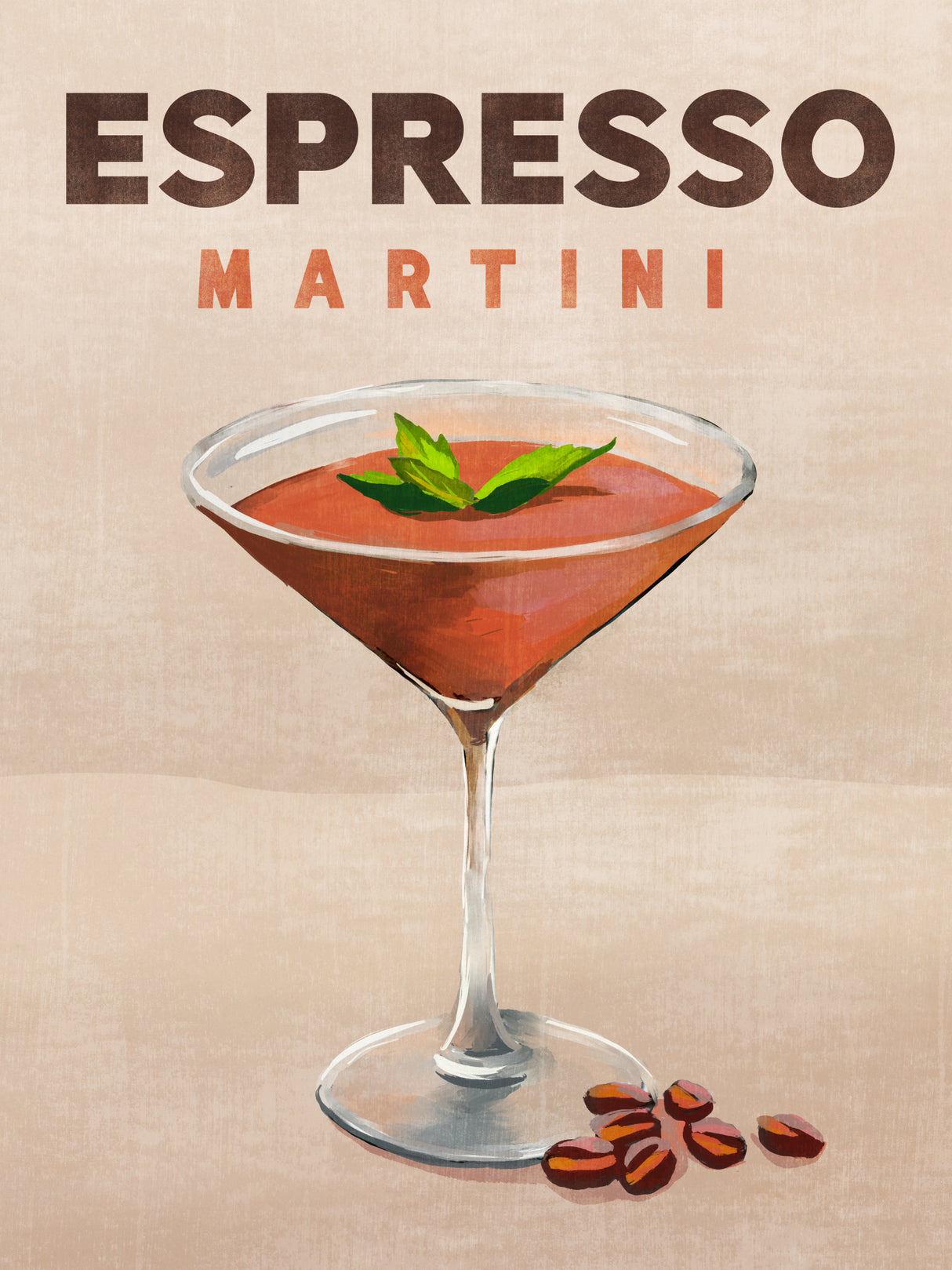 Espresso Poster och Canvastavla