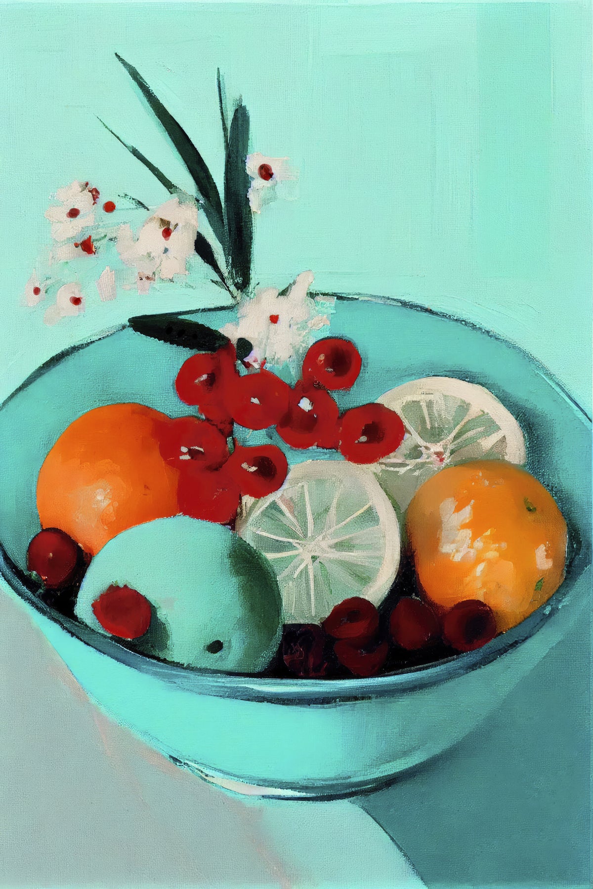 Delicious Fruits Poster och Canvastavla