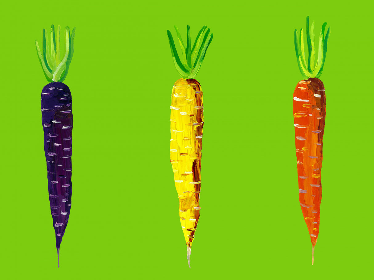 Carrots Poster och Canvastavla