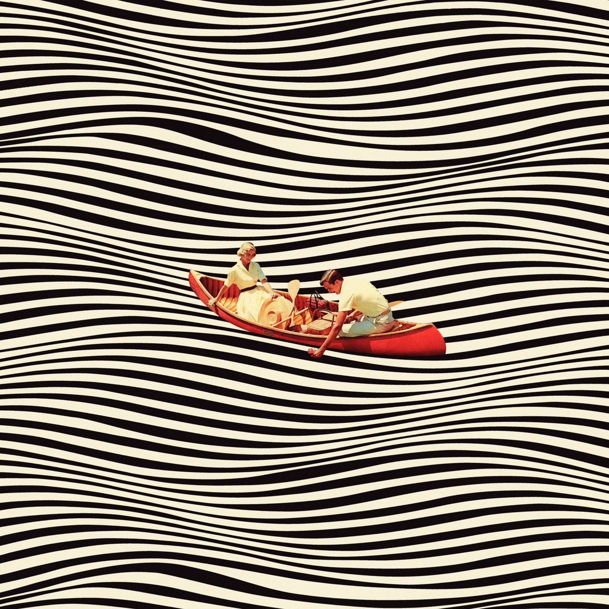 The Real Boat Trip Poster och Canvastavla