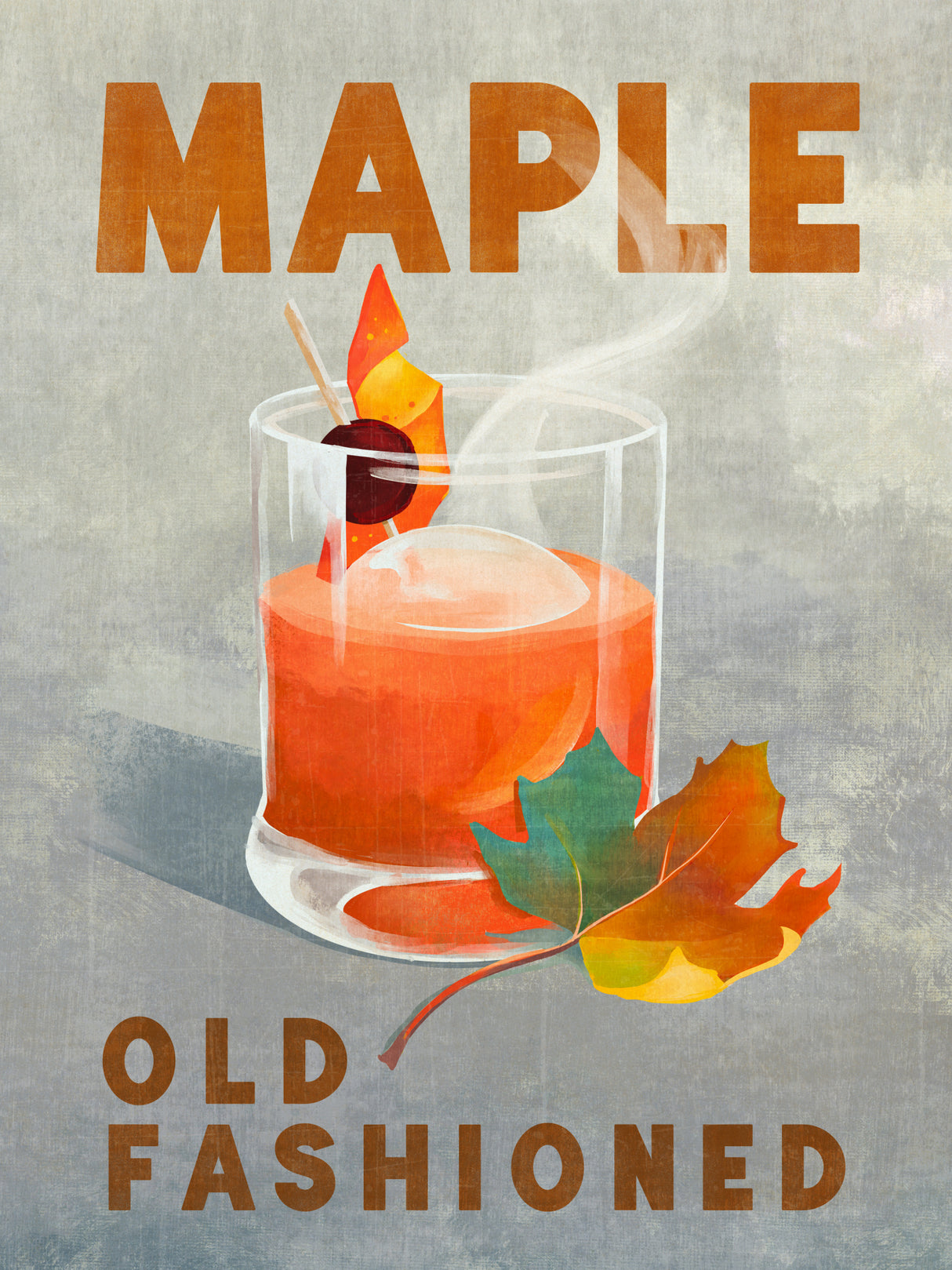 Maple Poster och Canvastavla