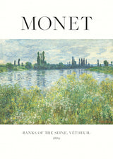 Banks Of The Seine Poster och Canvastavla