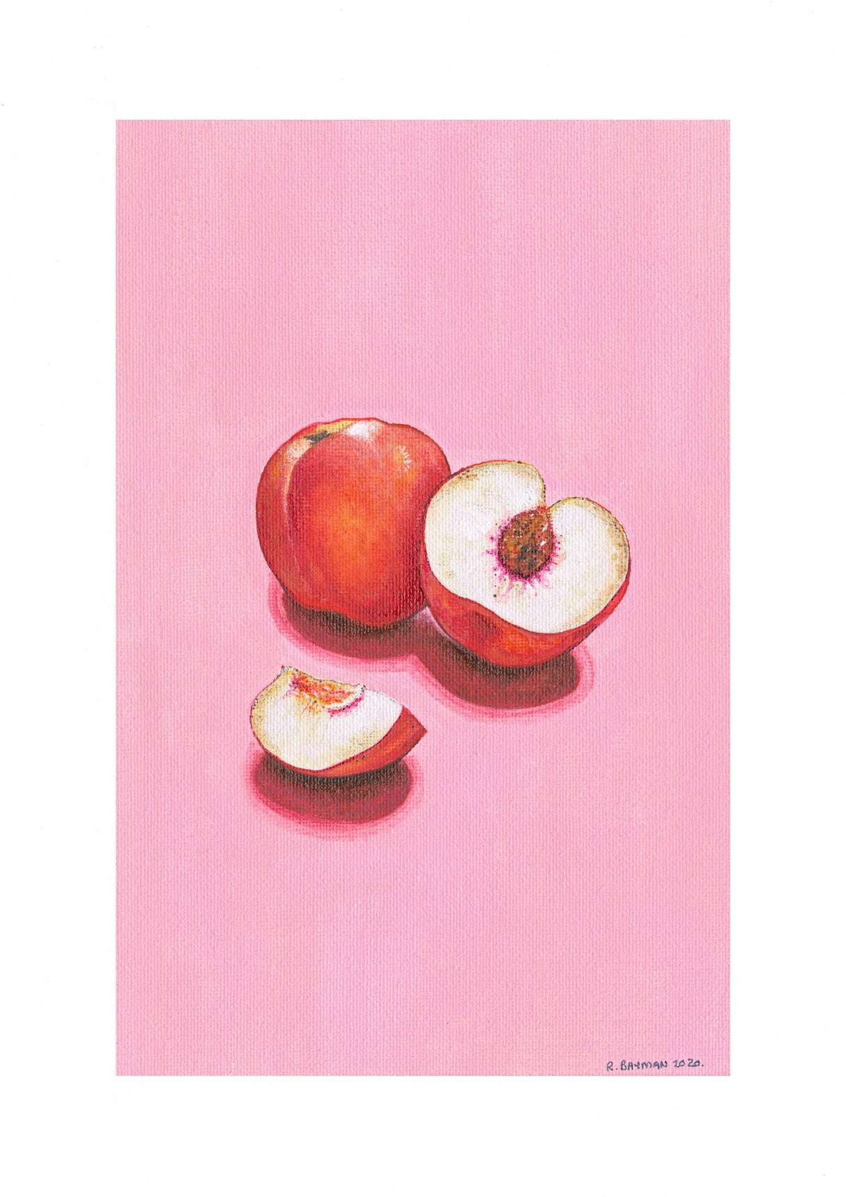 Peaches Poster och Canvastavla