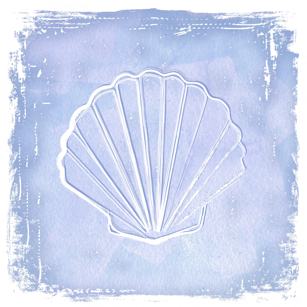 Blue Sealife2 Poster och Canvastavla