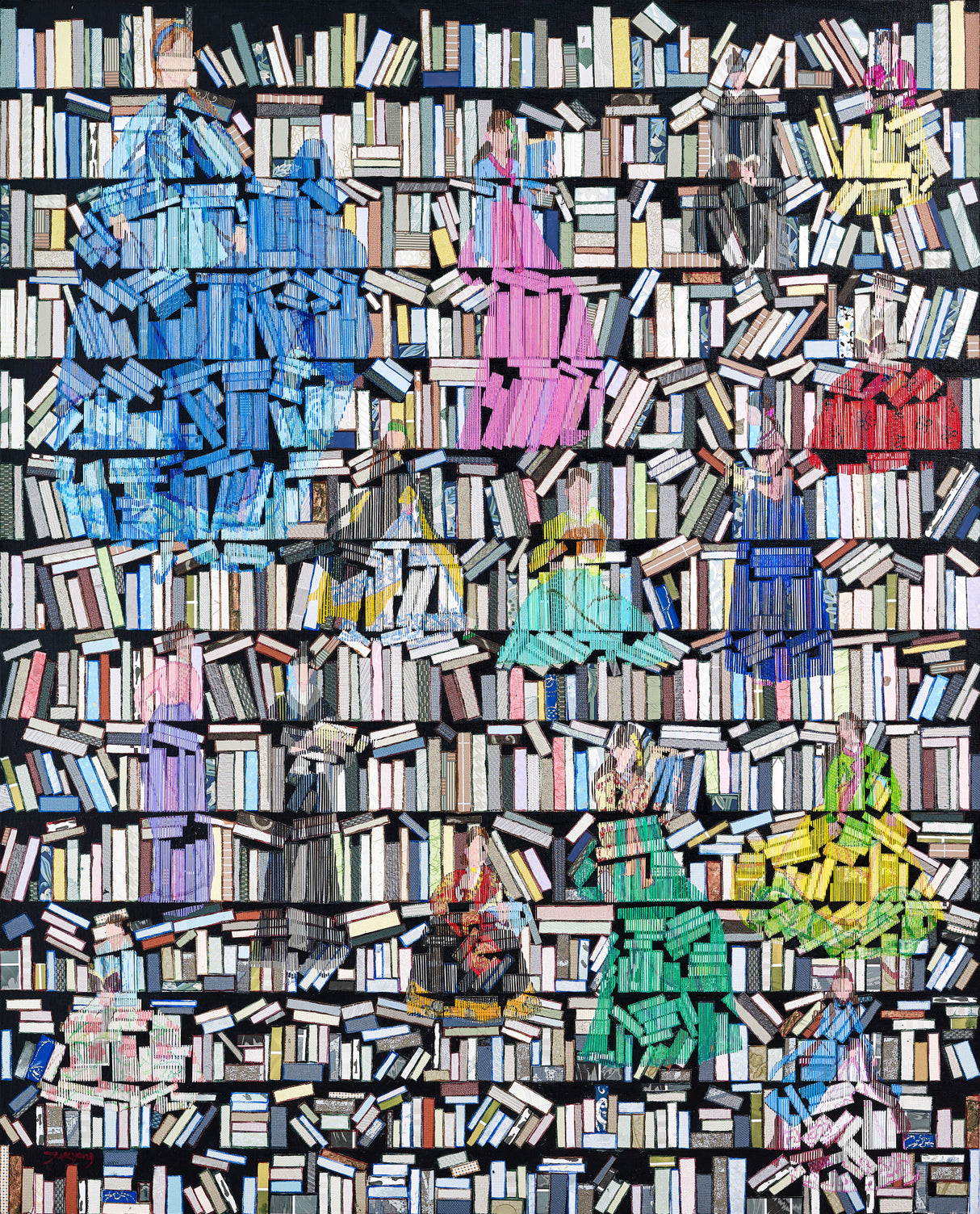 Book Cafe Poster och Canvastavla
