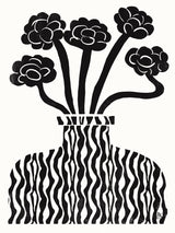 Vase and Flowers 03 Theprintablestudio 24x32inch Poster och Canvastavla
