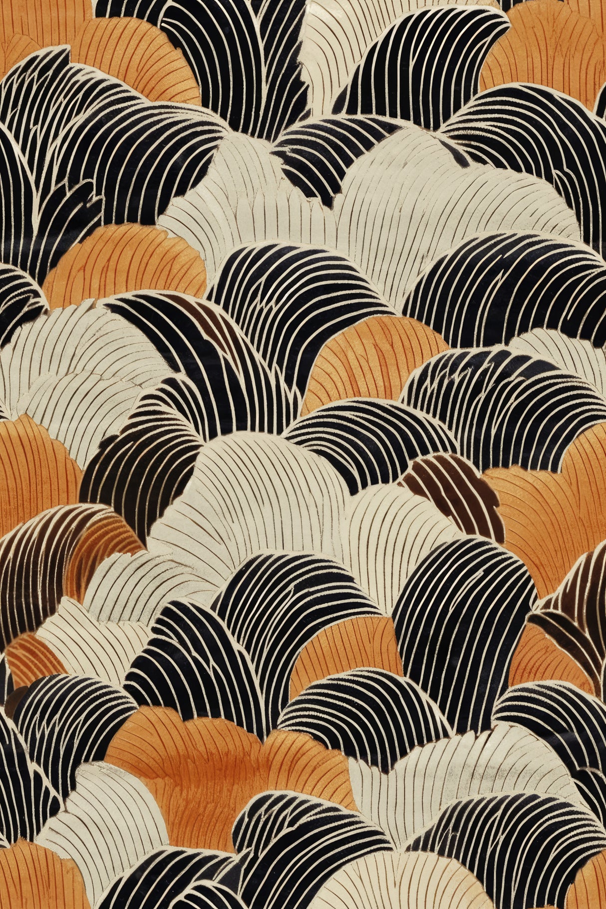 Shell Mountains Poster och Canvastavla