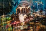 Night at St. Pauls Poster och Canvastavla