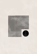 Minimalist square Poster och Canvastavla