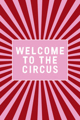 Welcome To the Circus Poster och Canvastavla