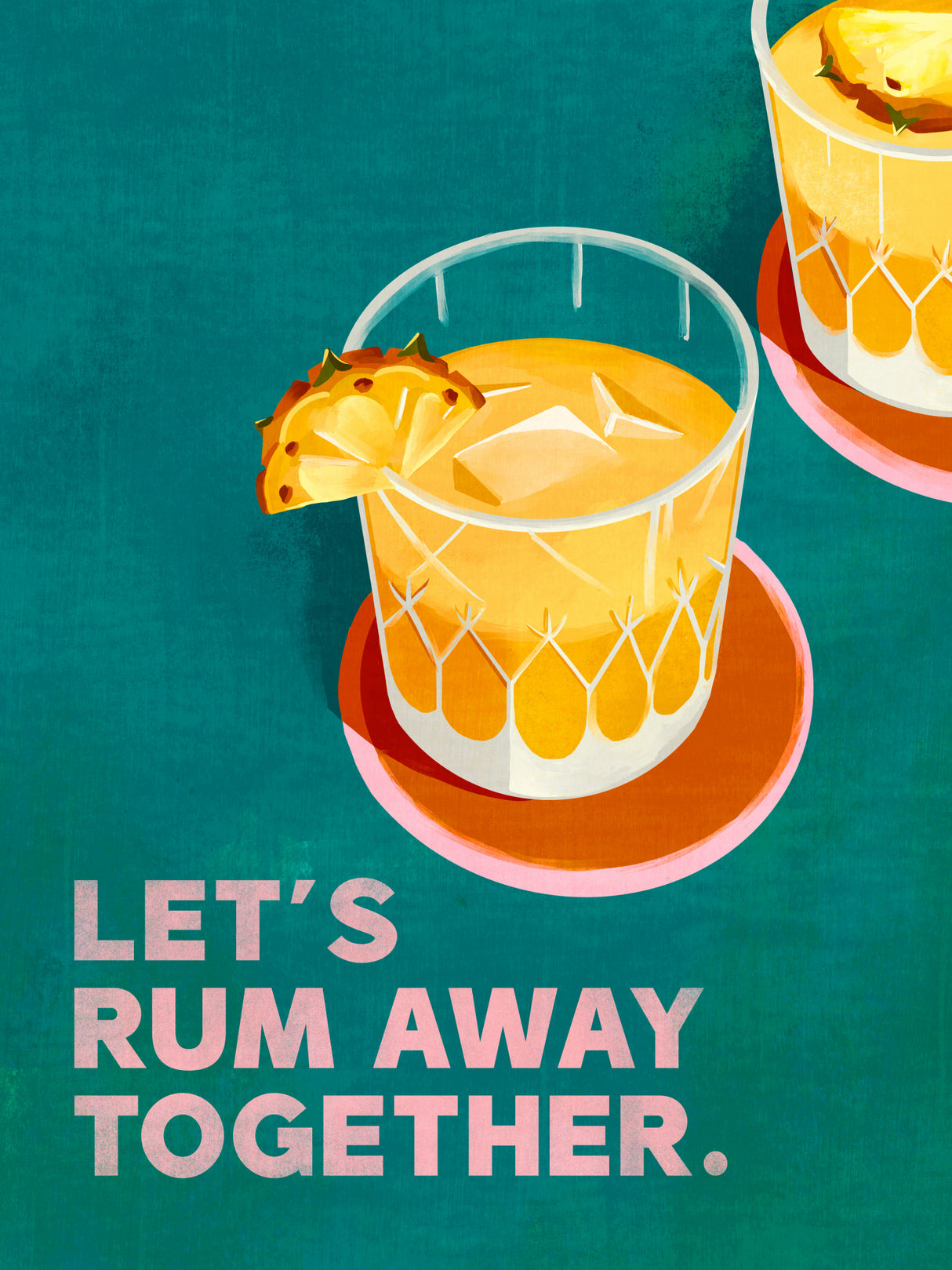 Rum Away Poster och Canvastavla