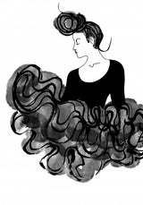 Ballerina Poster och Canvastavla