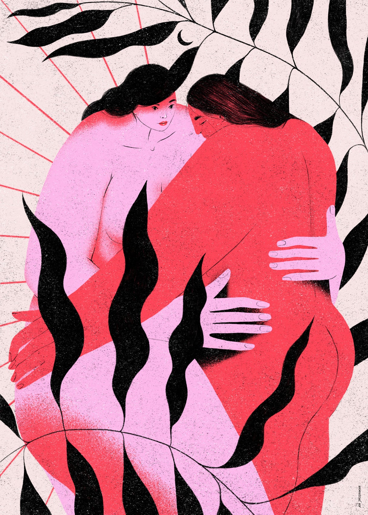 Couple Poster och Canvastavla