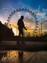 London Eye Poster och Canvastavla