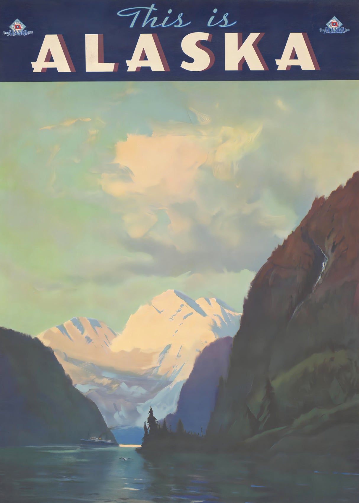 Alaska Poster och Canvastavla