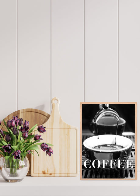 Coffee Text Poster