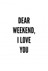 Dear Poster och Canvastavla