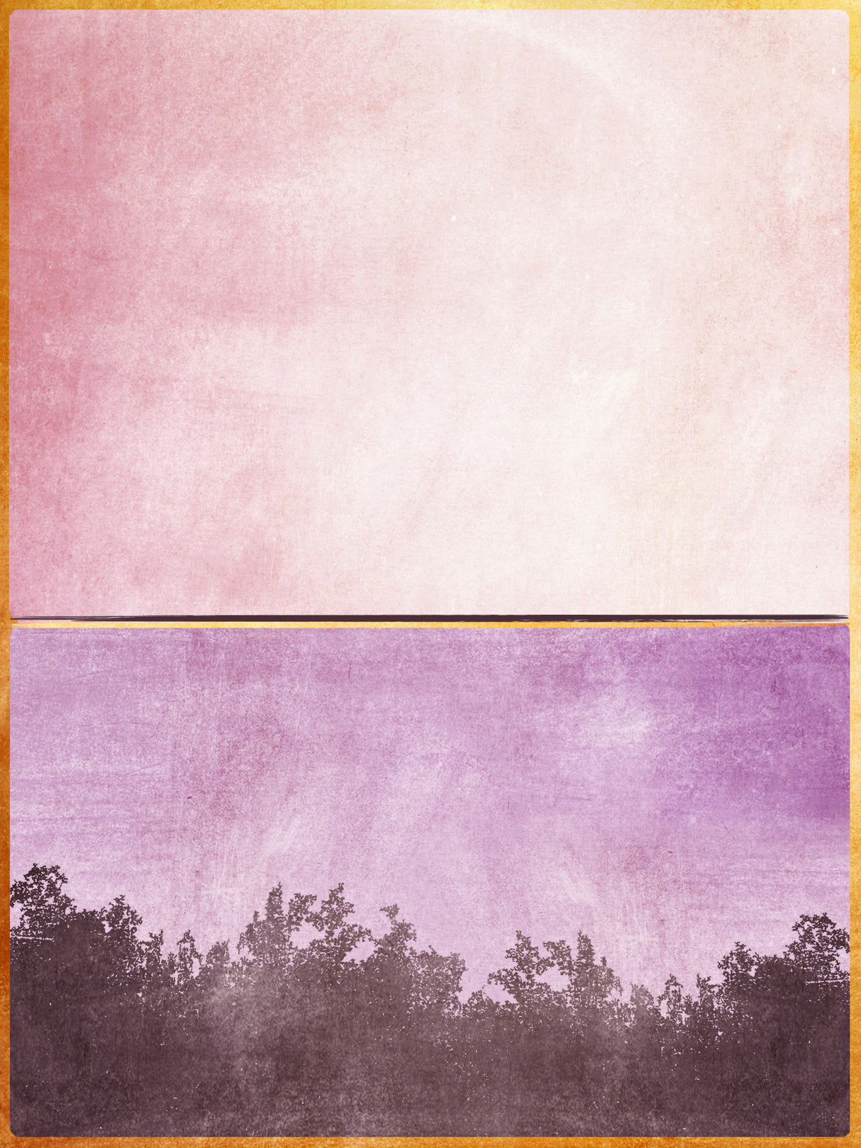 Pink and Yellow 1 Poster och Canvastavla