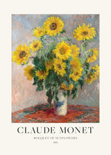 Bouquet Of Sunflowers Poster och Canvastavla
