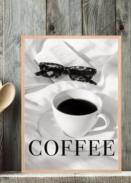 Coffee in Bed Poster