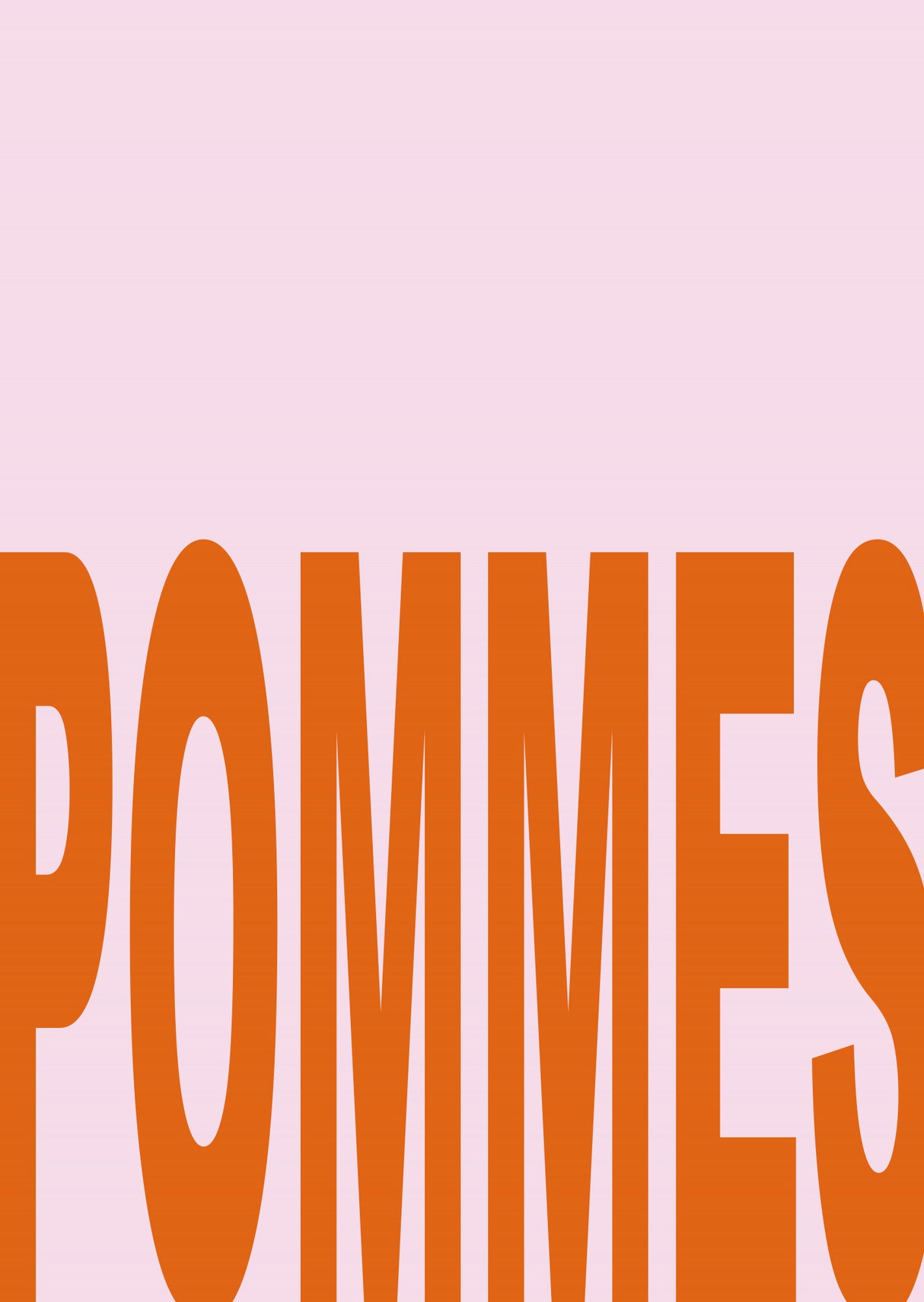 Pommes Poster och Canvastavla