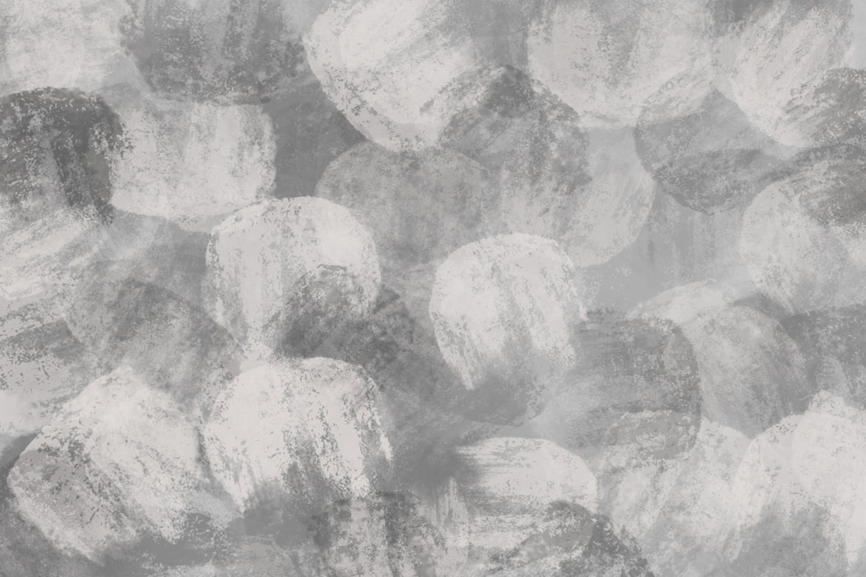 Grey Thick Strokes Pattern Poster och Canvastavla