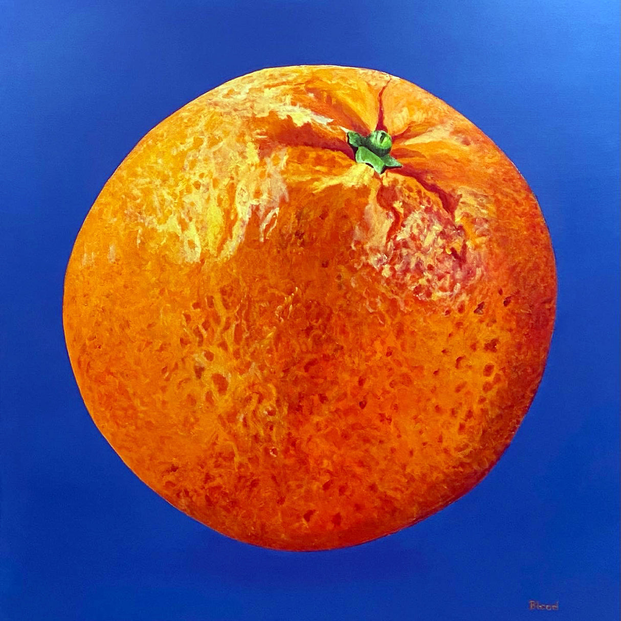Big Orange Poster och Canvastavla