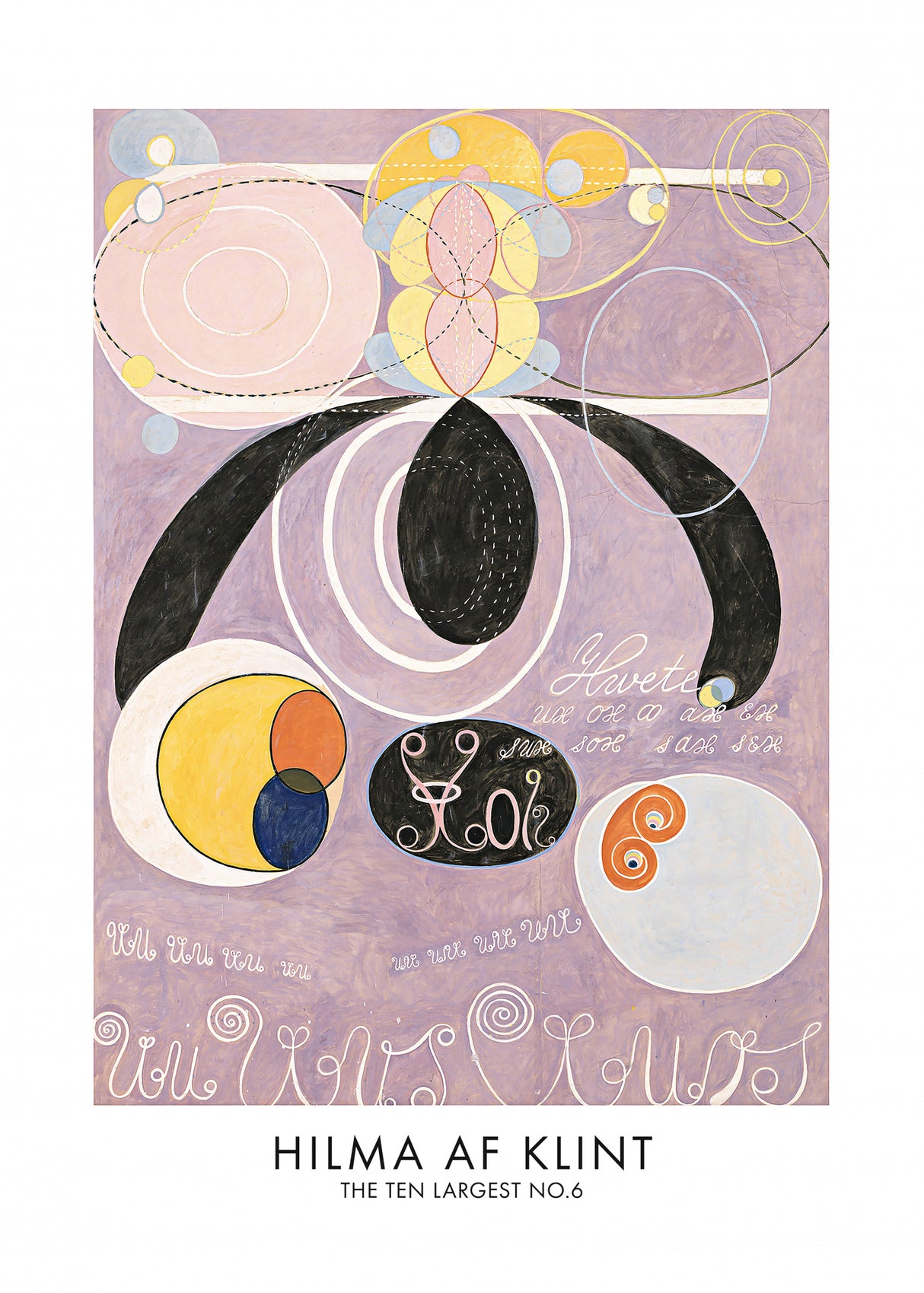 The Ten Largest No.6 Poster Poster och Canvastavla
