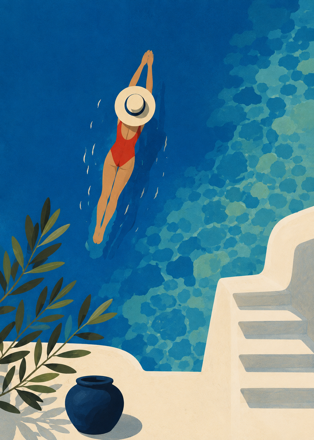 Aegean Swim Poster