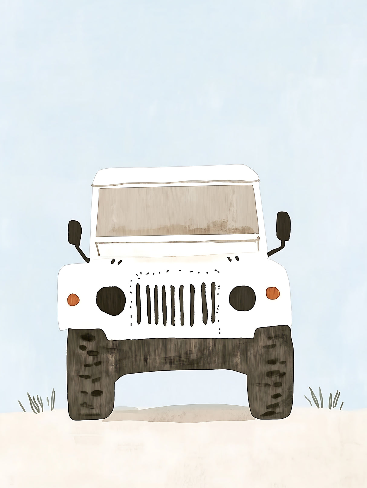 Jeep fram