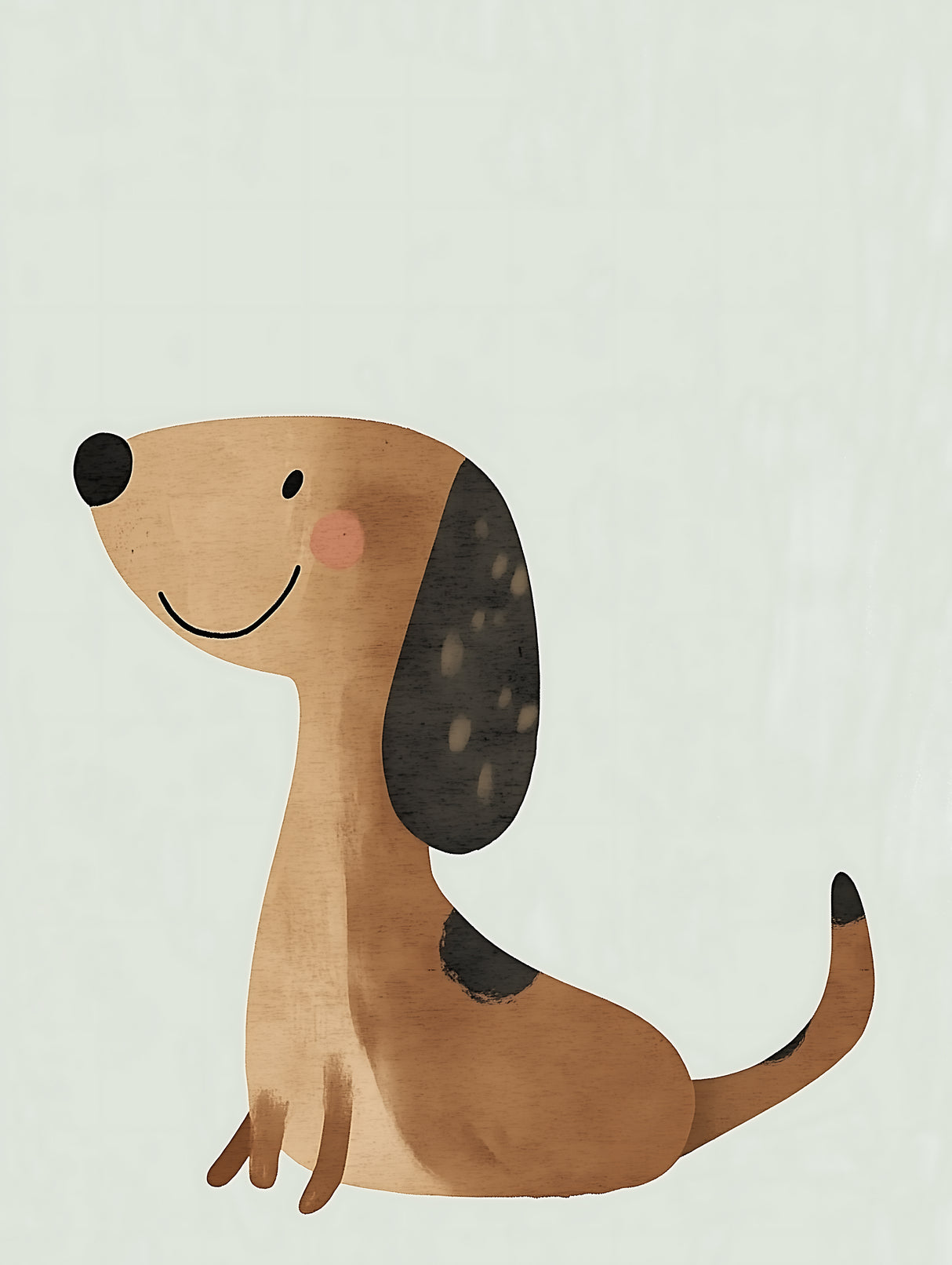 Hund 55 barn
