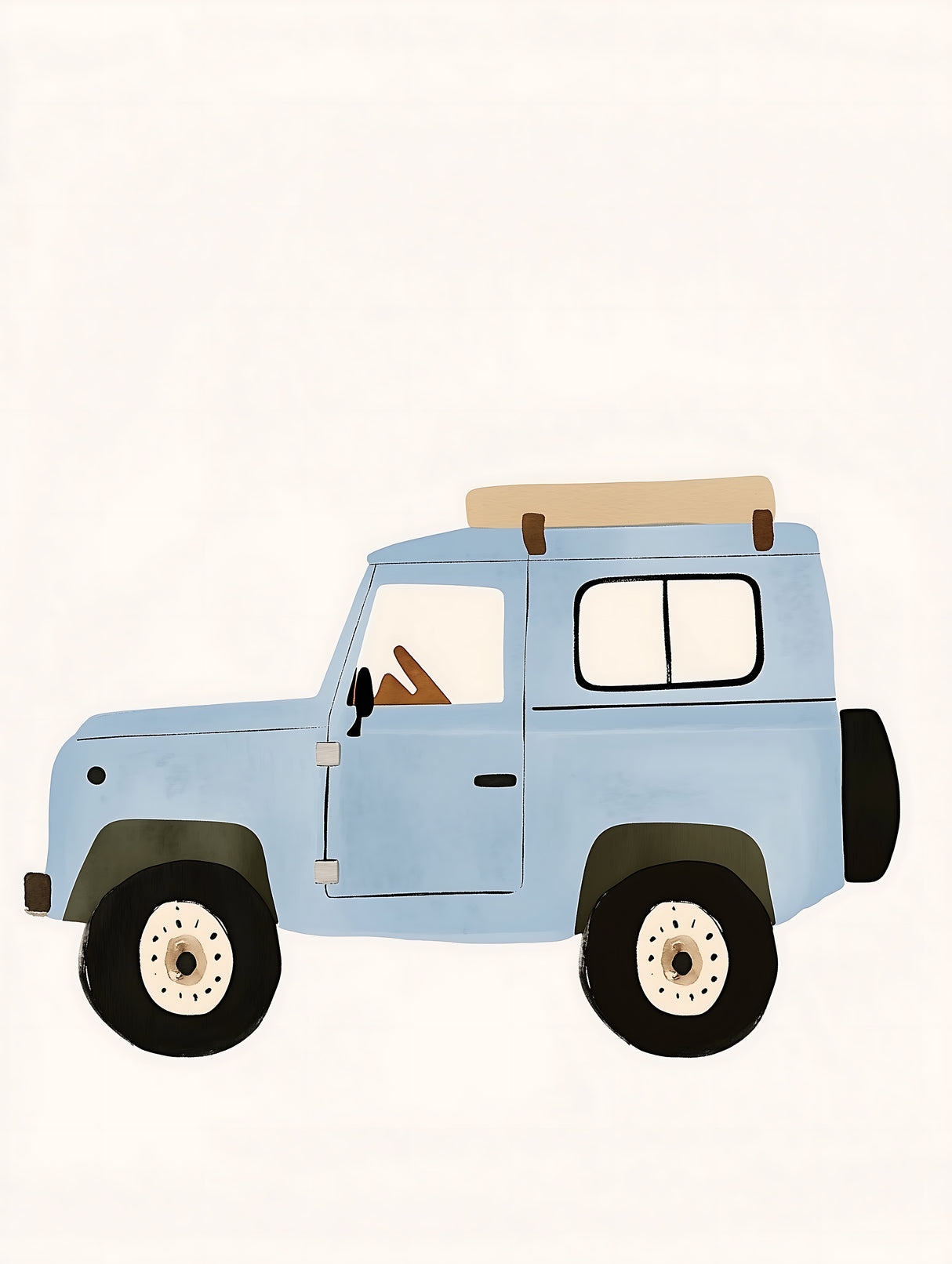 Jeep blå