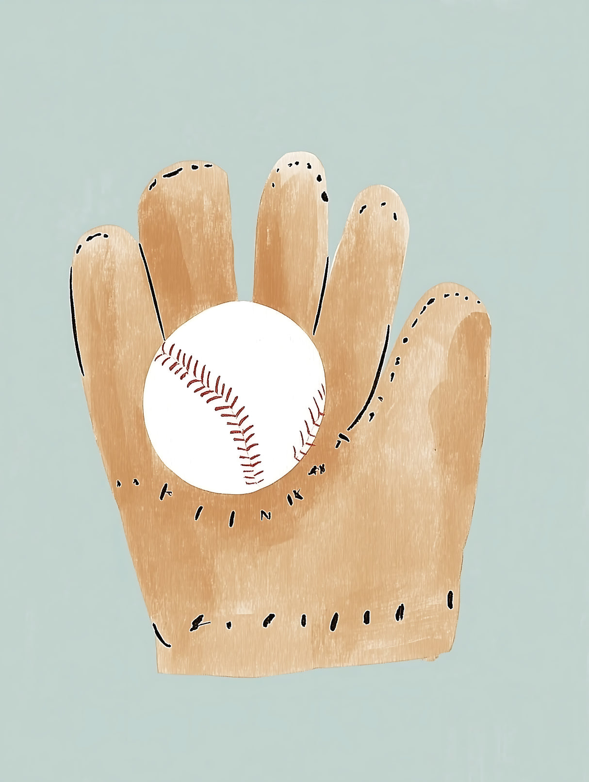 Basebollshandske