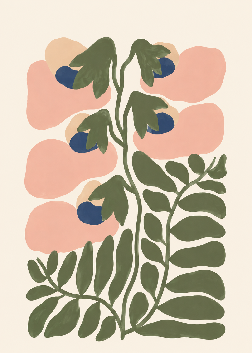 Botanical Harmony Poster