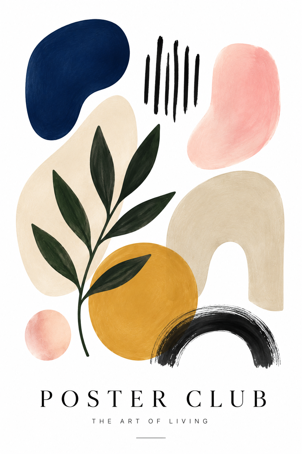Botanical Play IV Poster