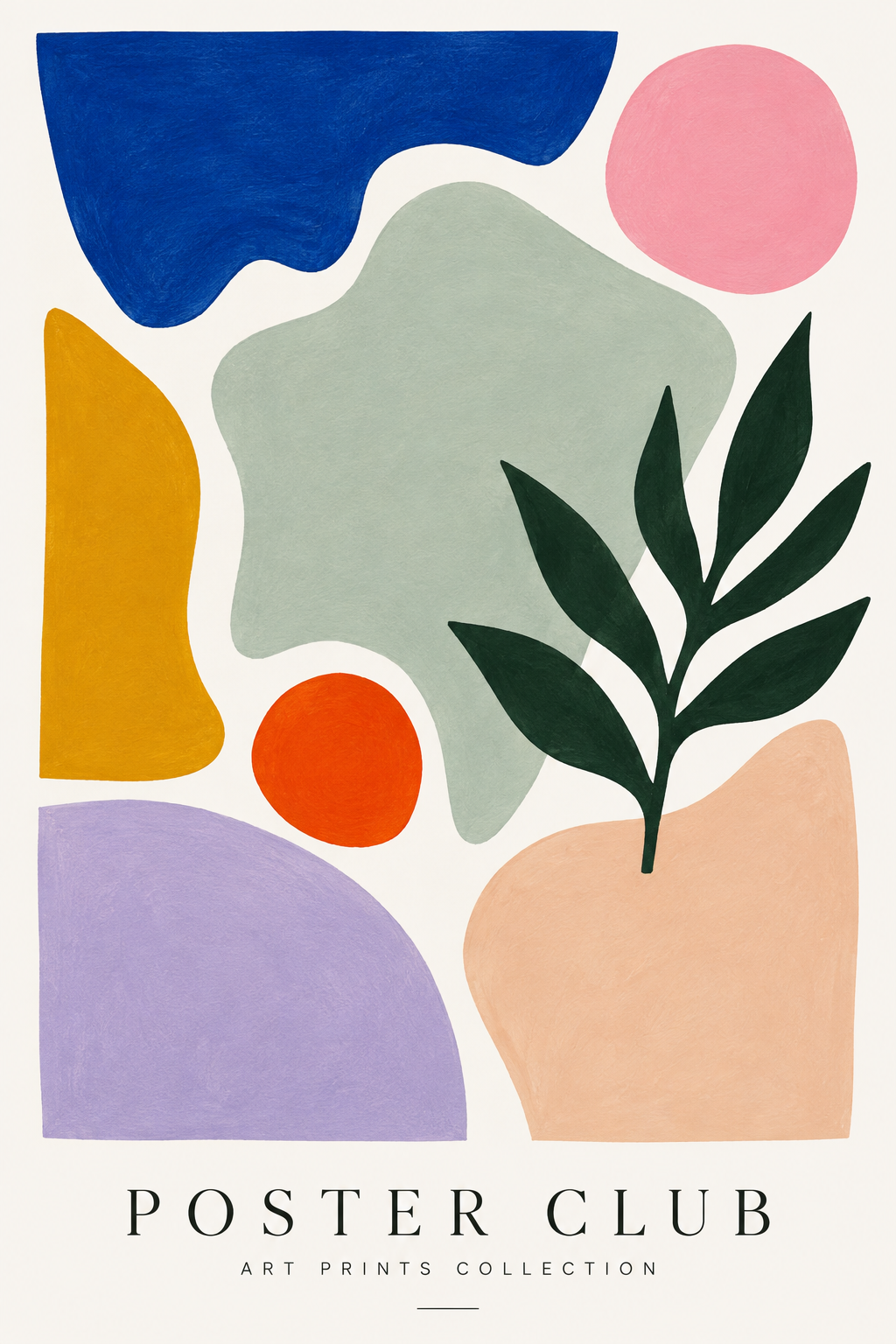 Botanical Play I Poster
