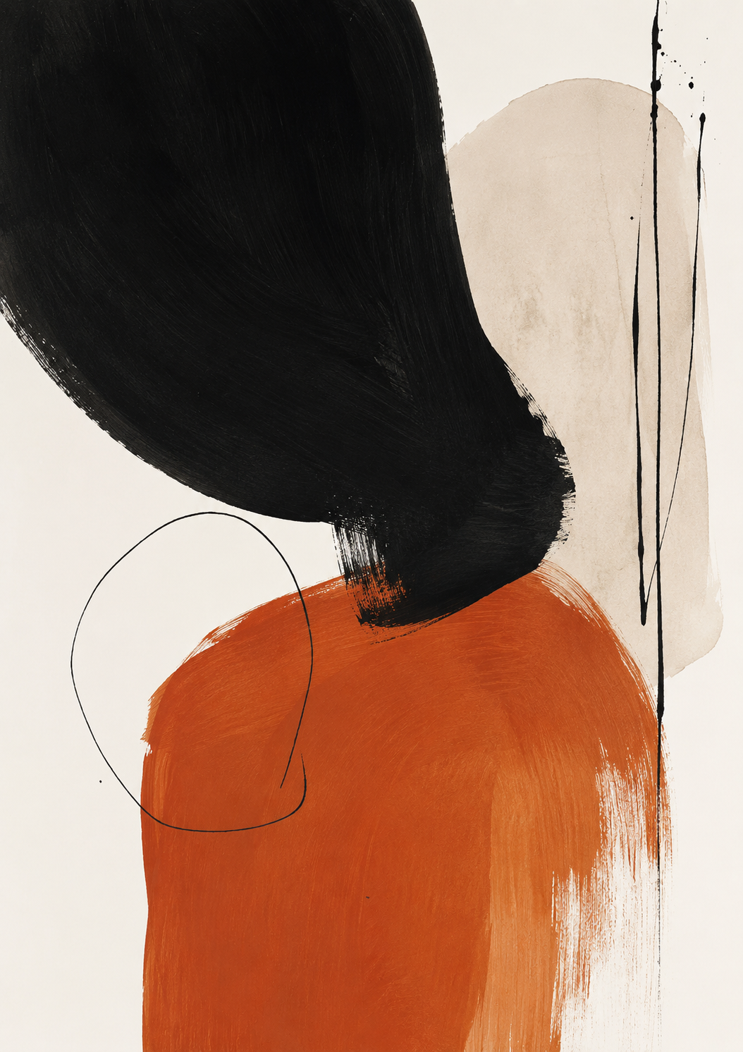 Burnt Gesture Poster
