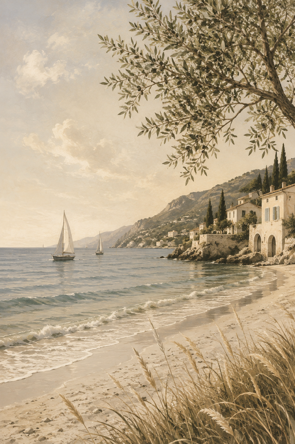 Coastal Calm Poster