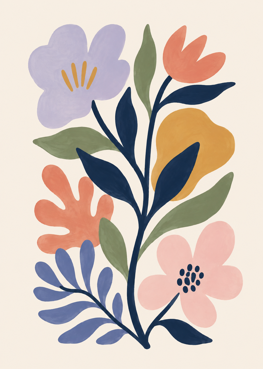 Garden Rhythm Poster