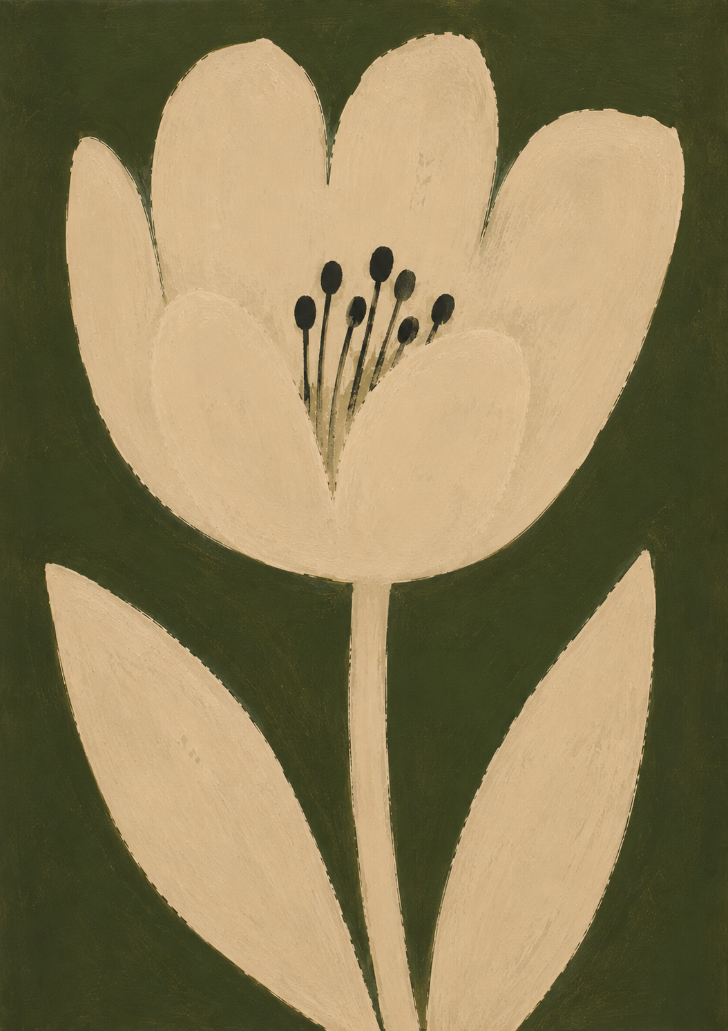 Graphic Bloom Poster