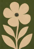 Graphic Flower Poster