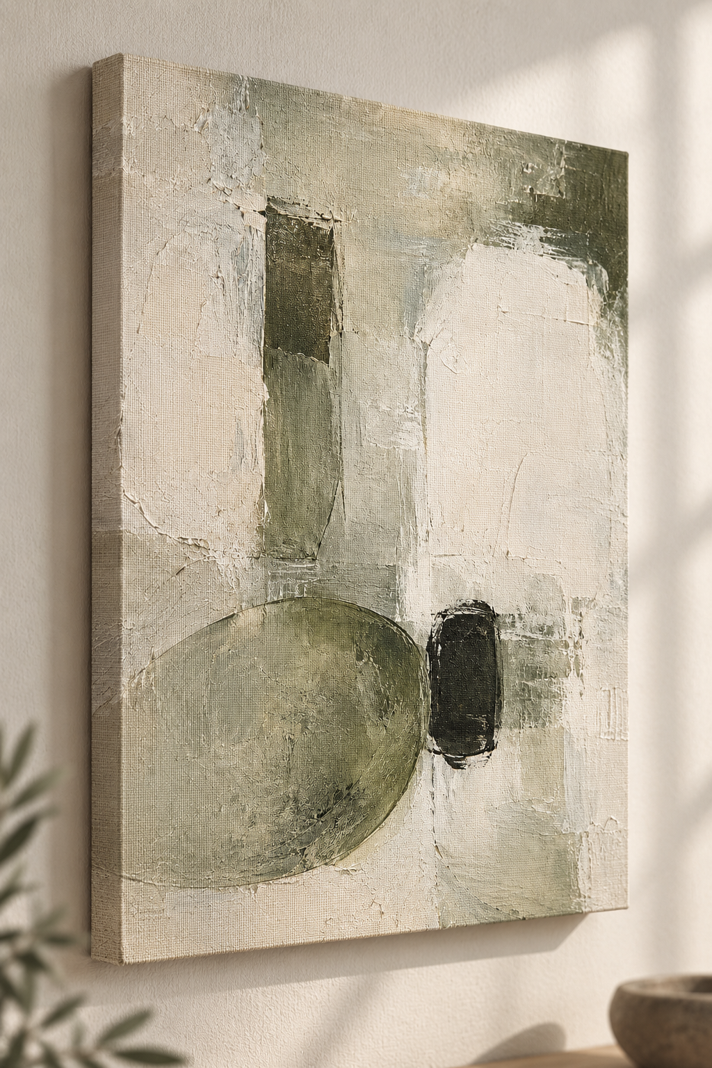 Olive Balance Canvas