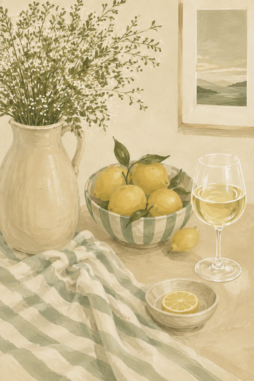 Lemon Afternoon Poster