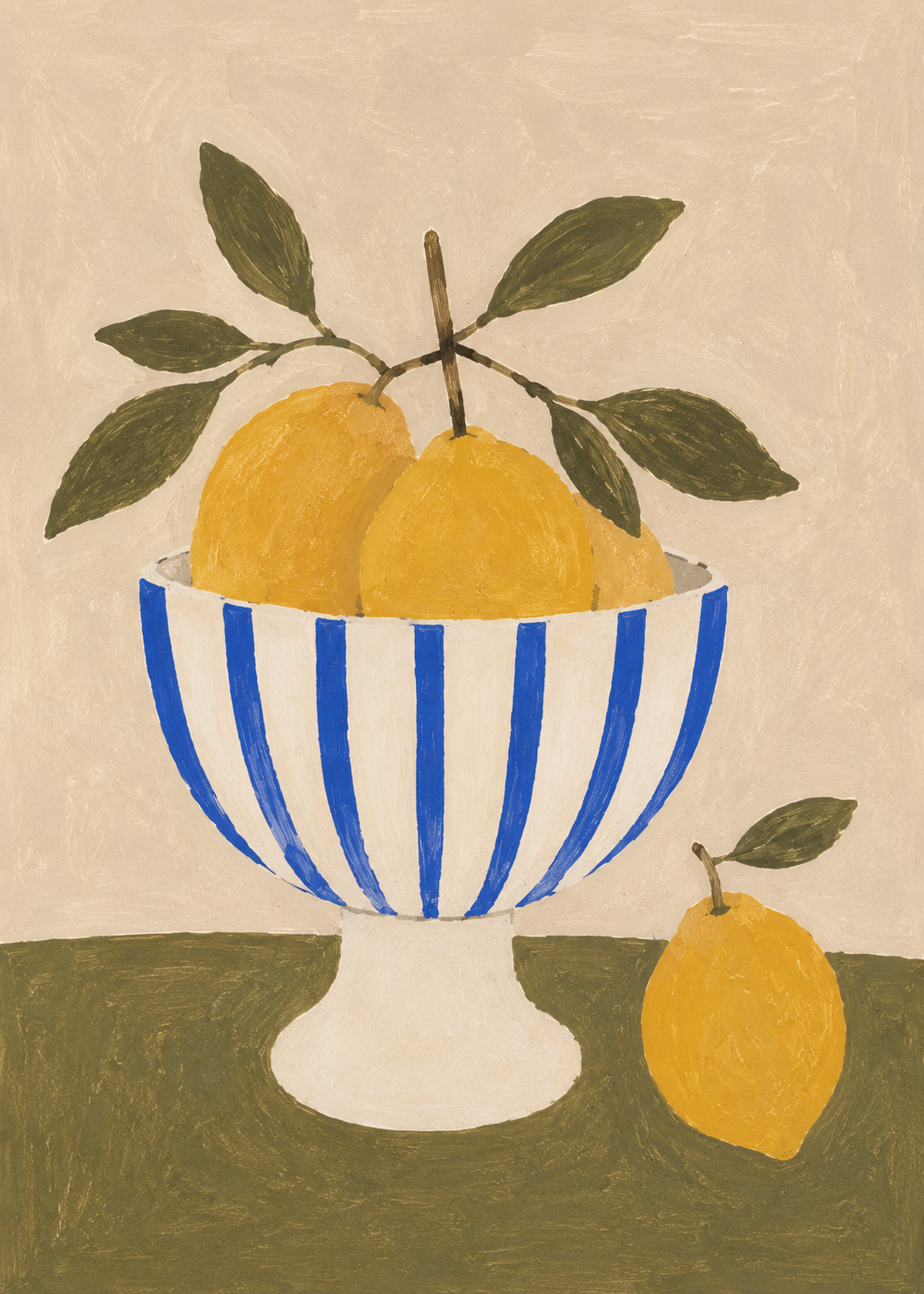 Lemon Bowl Poster