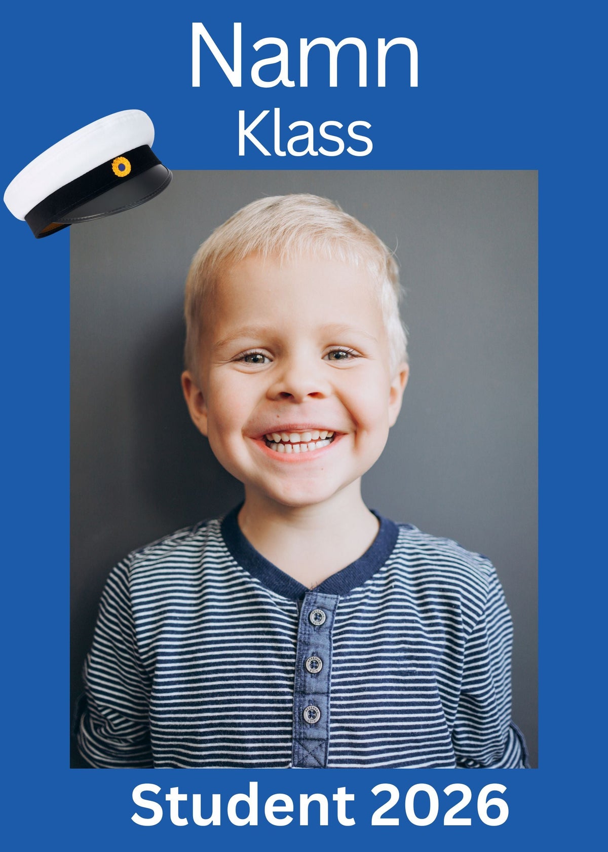 Studentskylt och studentplakat i Timrå